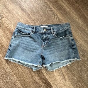 Loft Raw Hem Shorts